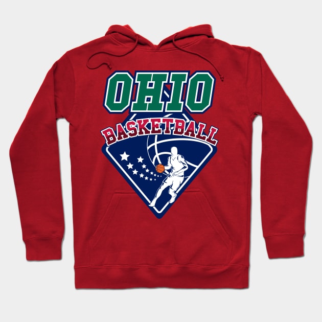 Ohio Basketball | Streeatball Art Hoodie by VISUALUV